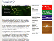 Tablet Screenshot of conversacionesparatodos.com